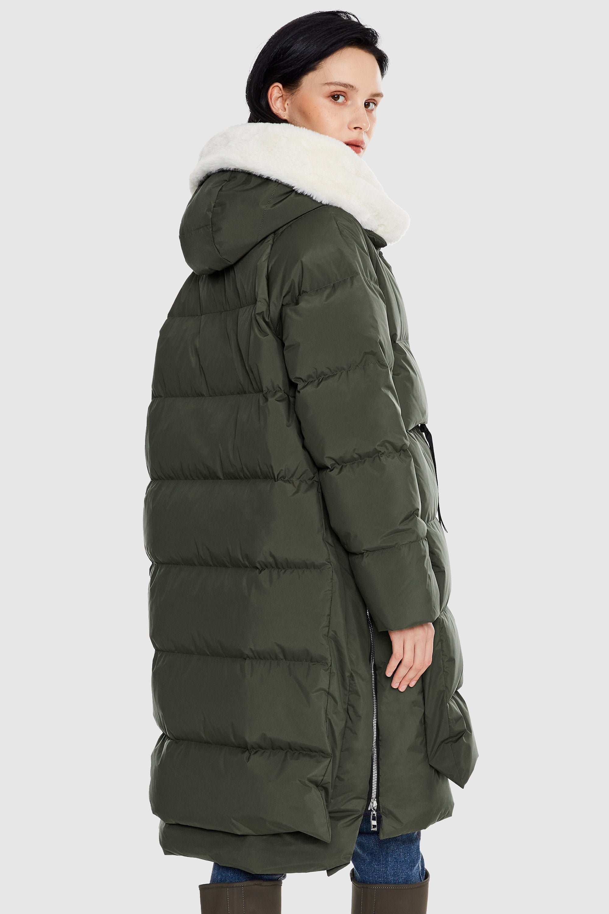 Long Winter Puffer Jacket