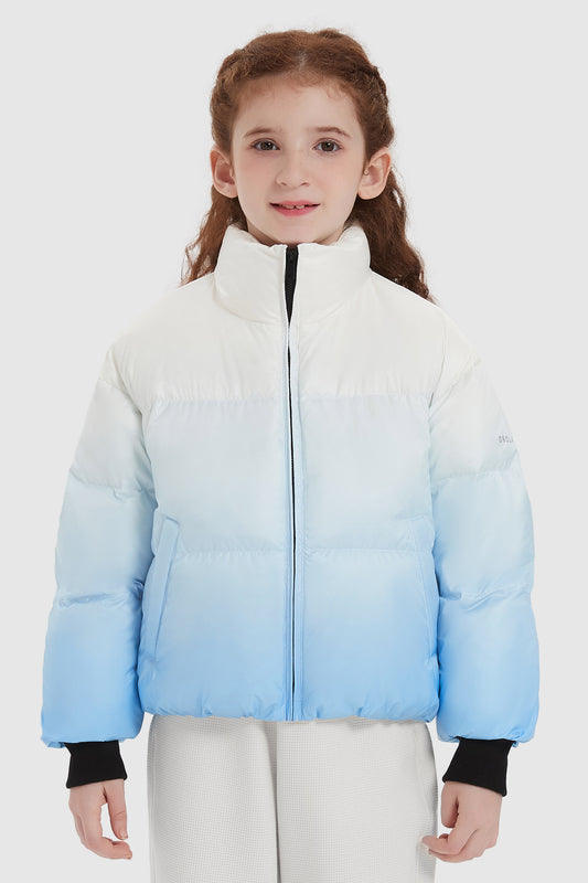 Puff-O Summit Ombre Kids' Short Gradient Puffer Jacket