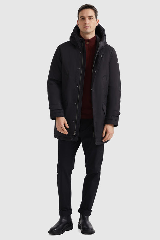 Full-coverage Hooded Puffer Jacket