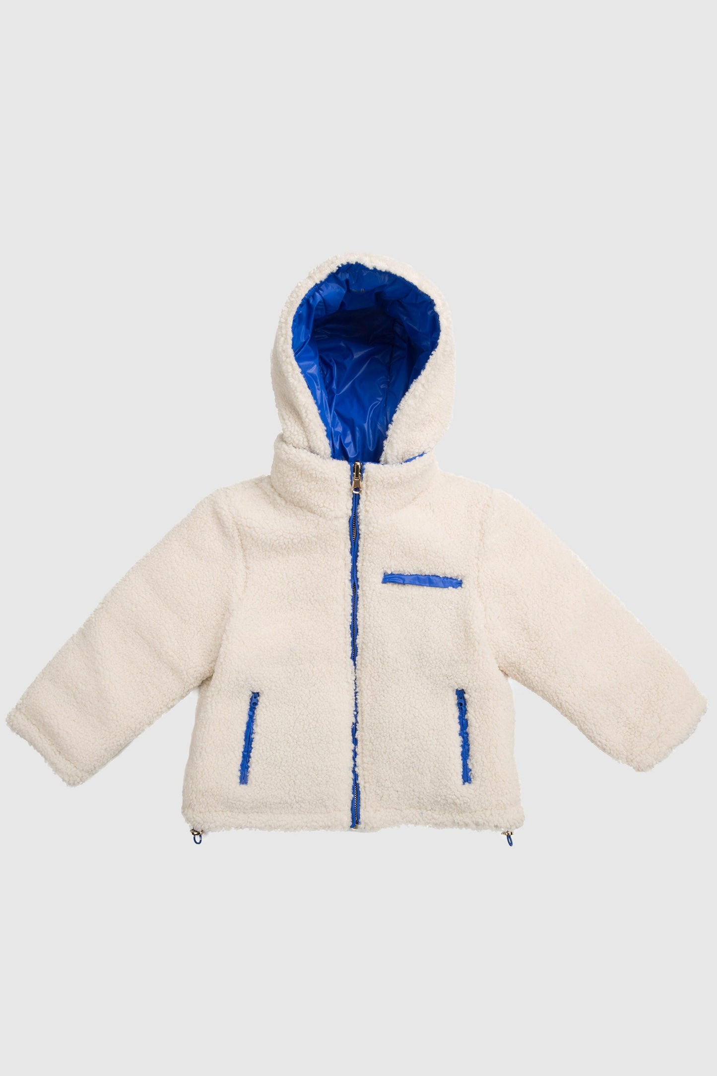 Fleece Down Warm Hooded Puffer Jacket