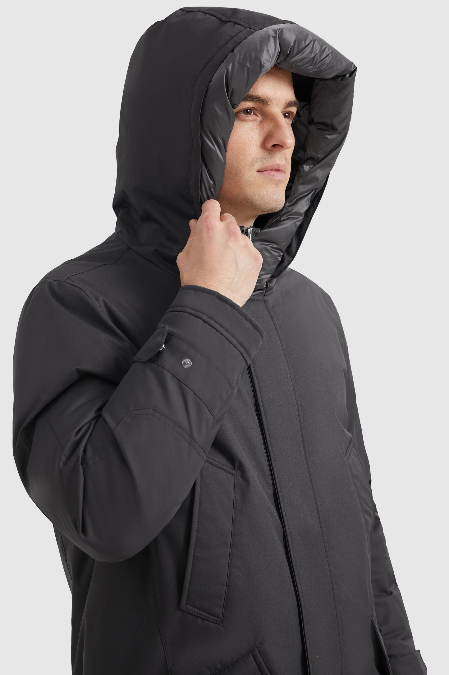 Full-coverage Hooded Puffer Jacket