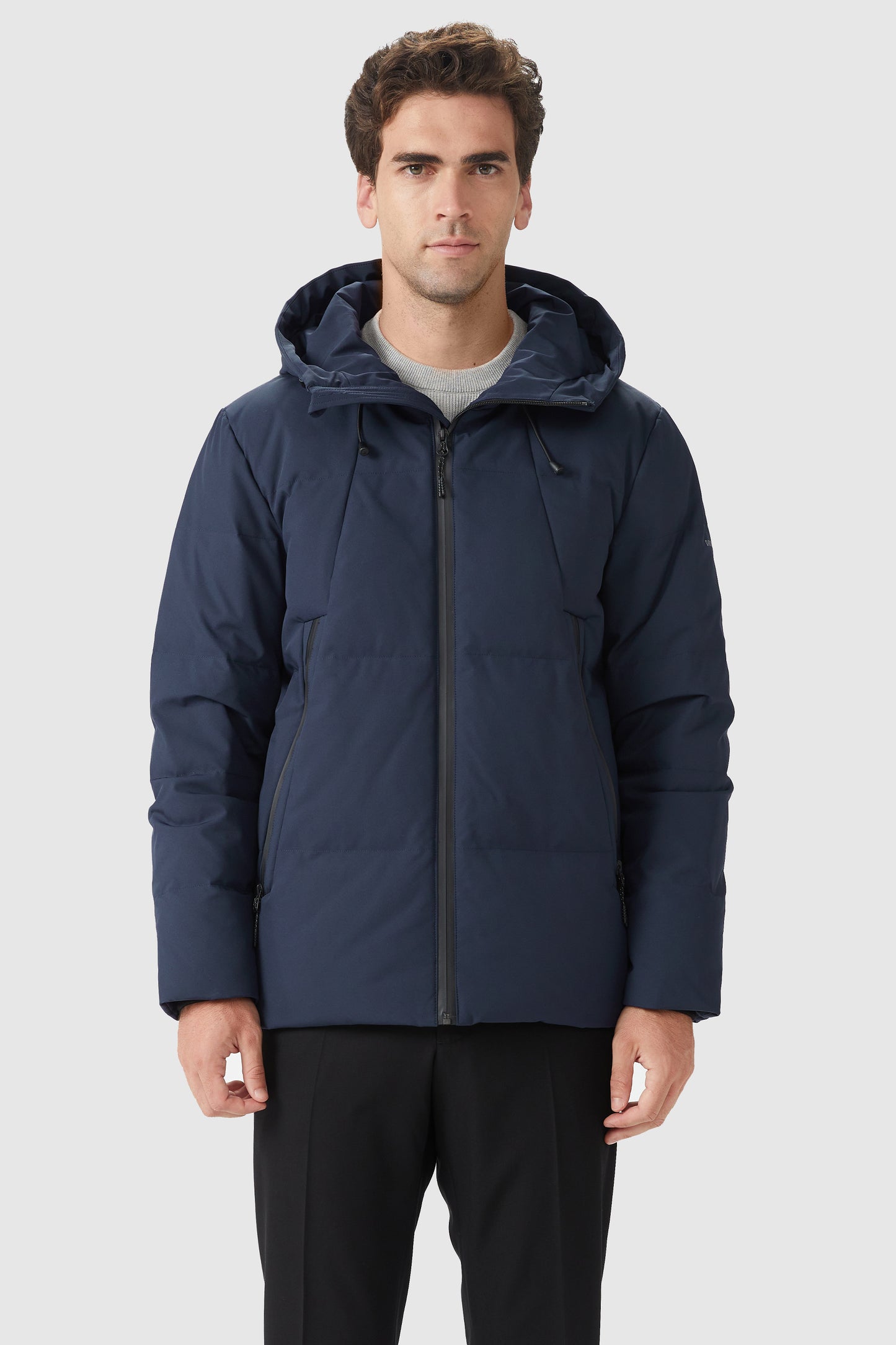 Insulated Warm Hooded Puffer Down Jacket
