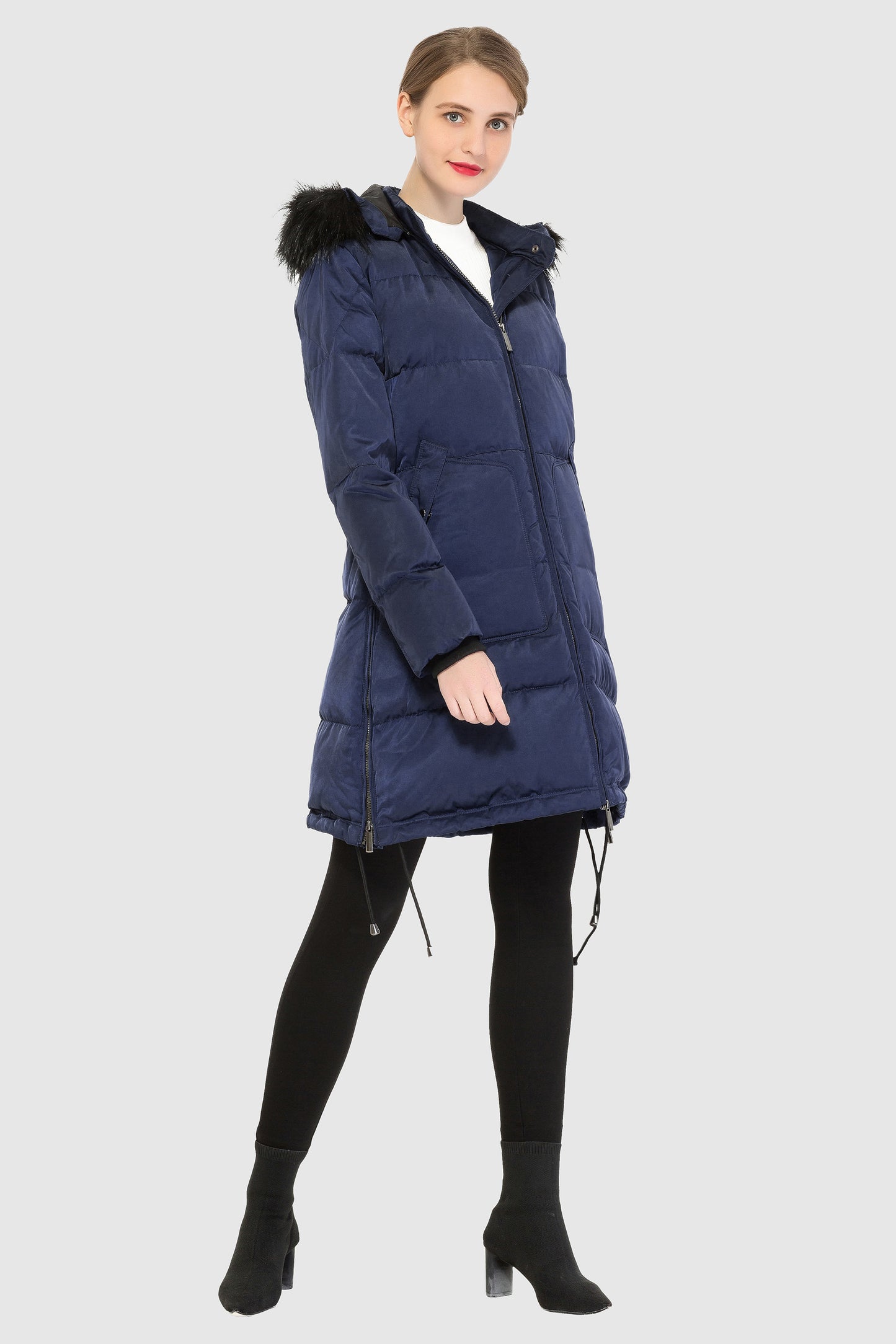 Double Snap Puffer Jacket