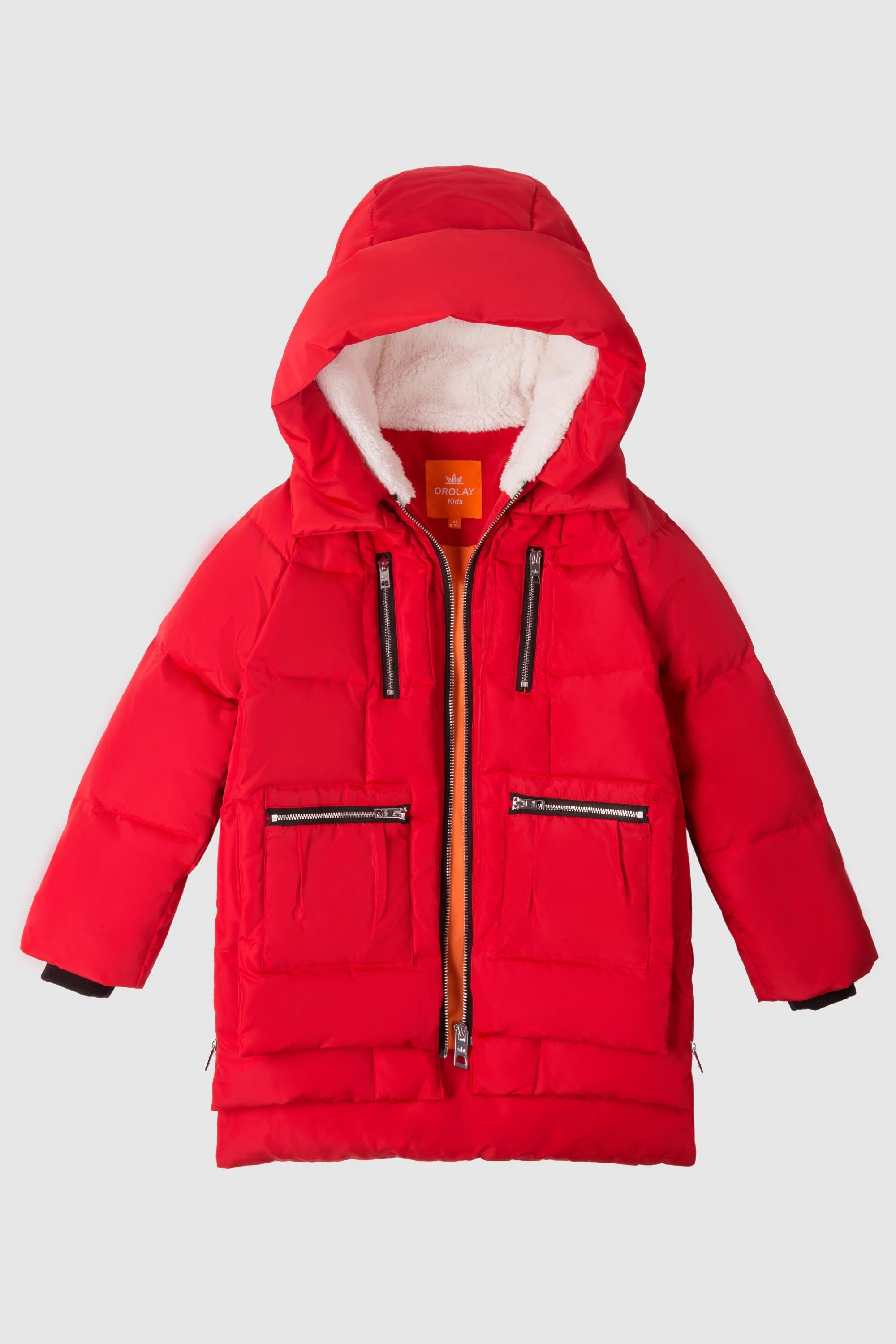 092 Universe Classics Children Thickened Hooded Down Coat